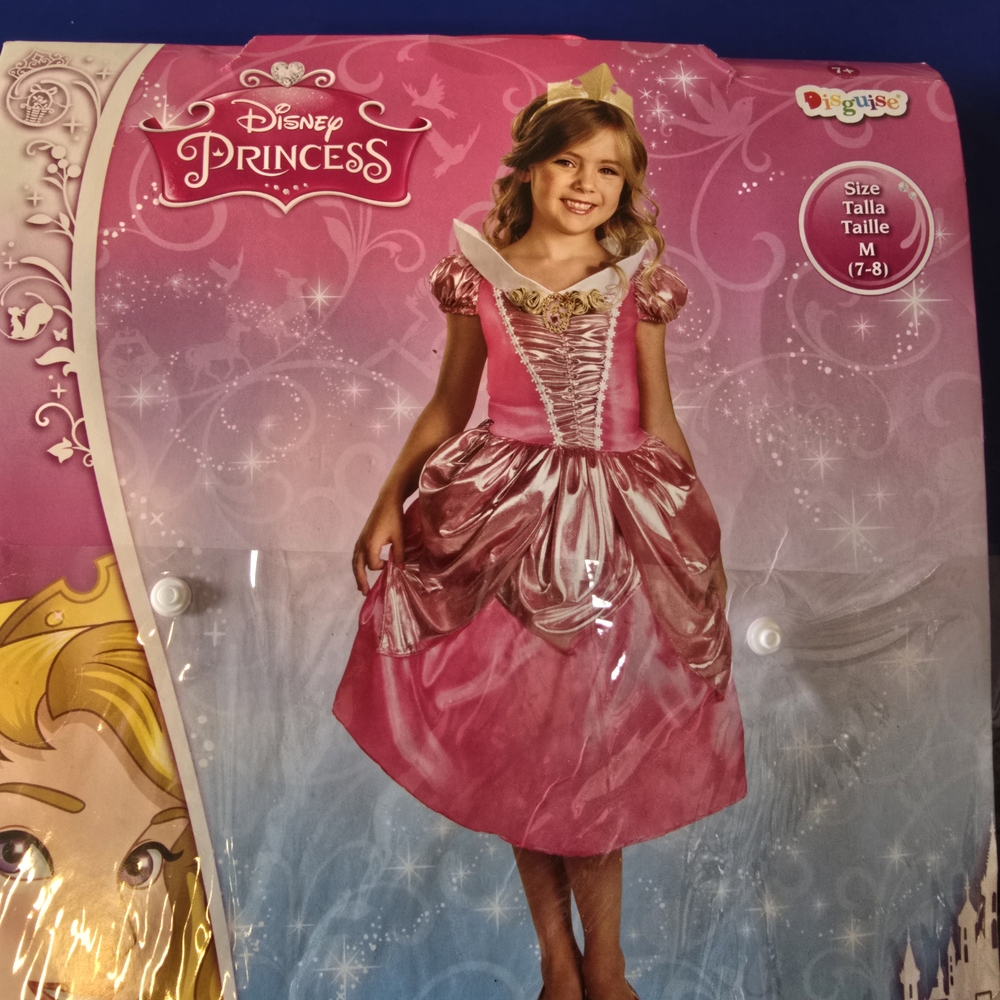Disney Princess Pink Costume for Kids M 7-8